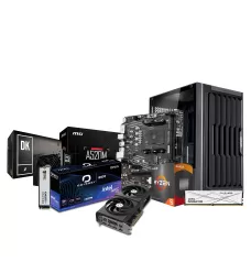 Budget PC Build With Ryzen 5 5600 And MSI A520M-A Pro Motherboard Combo